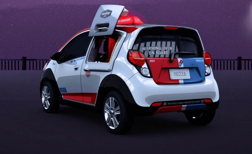 Domino DXP Pizza Delivery Vehicle