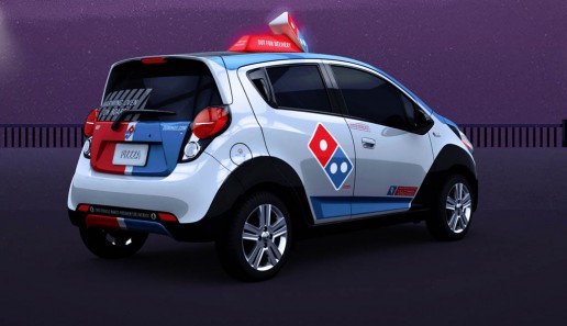 Domino DXP Pizza Delivery Vehicle