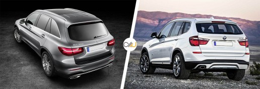 Mercedes GLC vs BMW X3 SUV