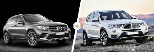 Mercedes GLC vs BMW X3 SUV