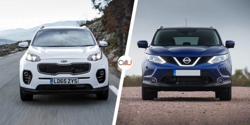 Kia Sportage vs Nissan Qashqai