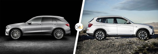 Mercedes GLC vs BMW X3 SUV