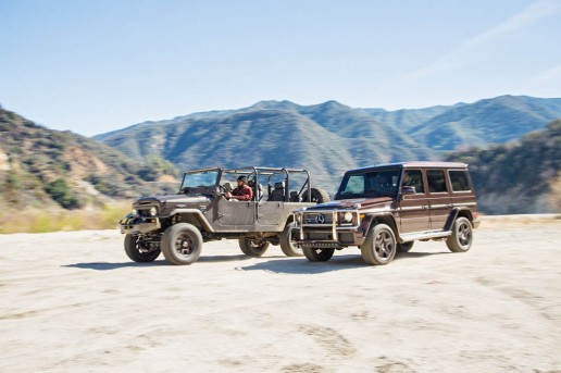  1973 Icon FJ44 vs. 2016 Mercedes-AMG G65 