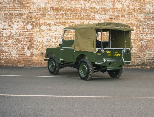 Factory-Restored Land Rover Series I 