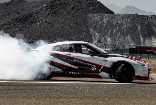 Nissan GT-R Claims Fastest Drift Title