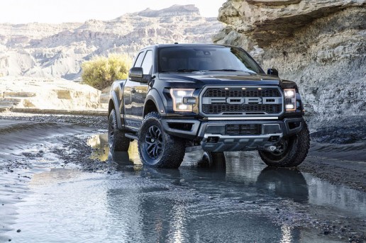 2017-Ford-F-150-Raptor-puddle