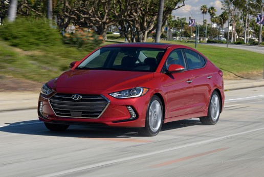 2017-Hyundai-Elantra-front-three-quarter-in-motion-01