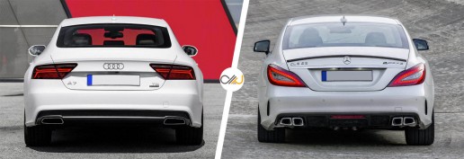 Audi A7 vs Mercedes CLS