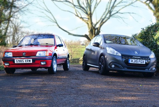 Peugeot 205 GTI vs 208 GTi