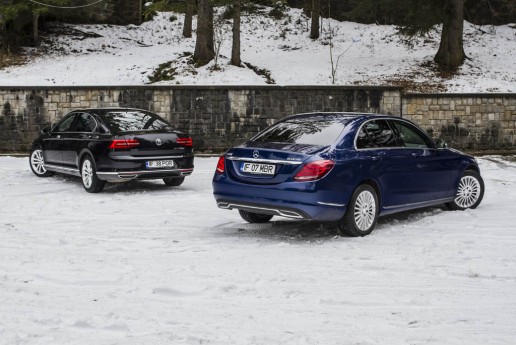 Volkswagen Passat vs Mercedes-Benz C 250