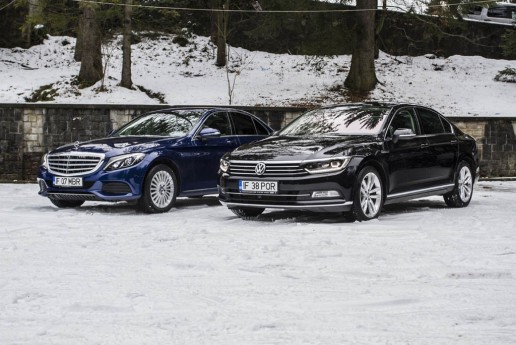 Volkswagen Passat vs Mercedes-Benz C 250