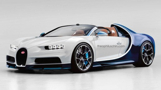 Bugatti chiron grand sport rendering