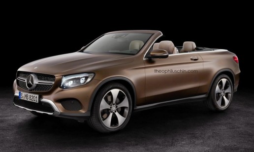 Mercedes GLC Cabriolet Rendering