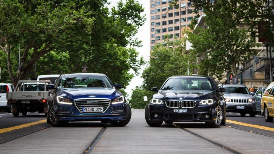 2014-HYUNDAIandBMW-528i-vs-genesis-comparison-111