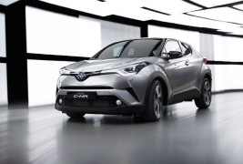 2016-Toyota-C-HR-front-three-quarter-in-motion