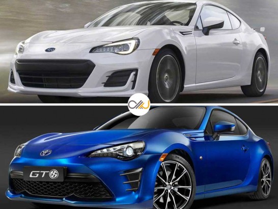 2017 BRZ VS GT86