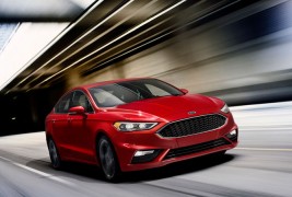 2017-Ford-Fusion-Sport-front-three-quarters-in-motion