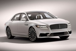 2017-Lincoln-Continental-front-three-quarter