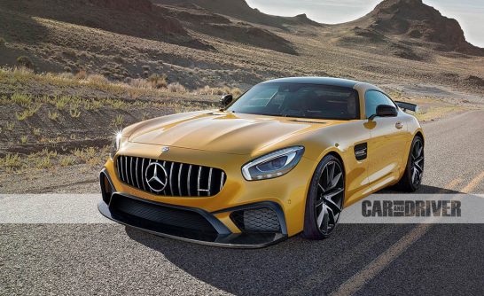 2017 Mercedes-AMG GT R (artist's rendering)