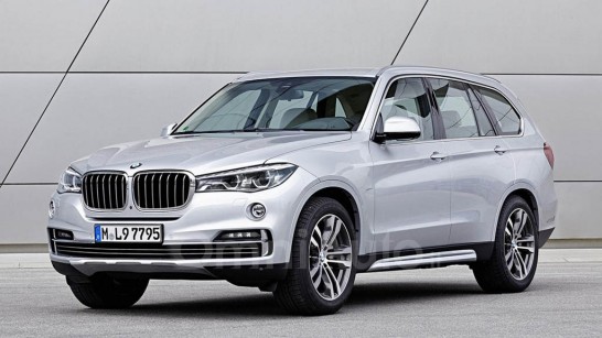 BMW X7 Rendering