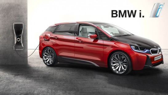 BMW i5 rendering