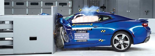 Chevrolet Camaro 2016 IIHS Test