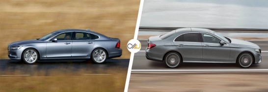 Volvo S90 vs Mercedes E-Class 