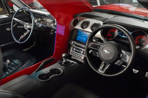 Ford-Mustangs-Fused-at-Intellectual-Property-Power-Exhibit-interior-from-2015-side