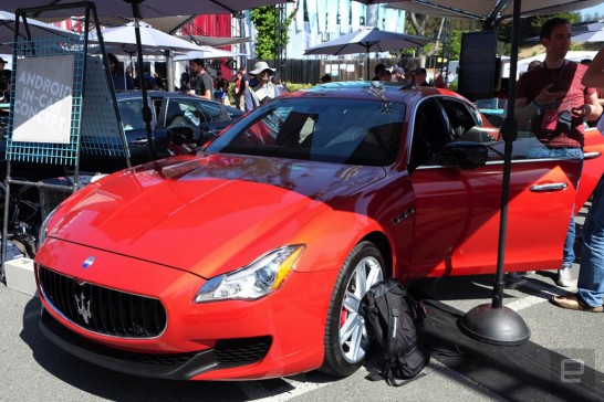 Maserati Android Auto concept car 04