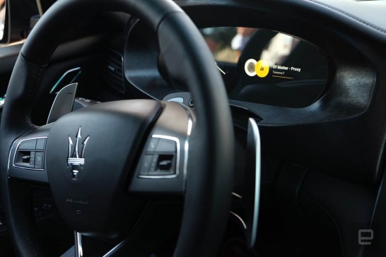 Maserati Android Auto concept car 06