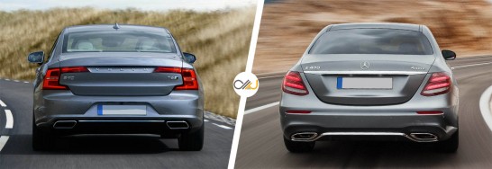 Volvo S90 vs Mercedes E-Class 