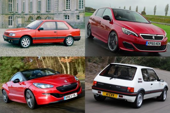Top 10 best Peugeot Sport cars