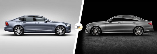 Volvo S90 vs Mercedes E-Class 