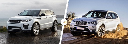 Range Rover Evoque vs BMW X3