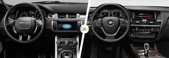 Range Rover Evoque vs BMW X3
