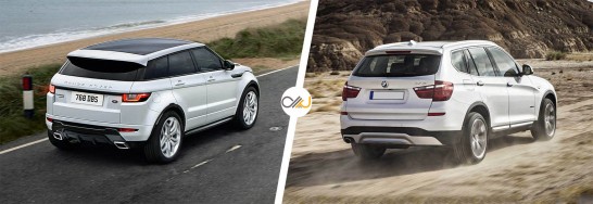 Range Rover Evoque vs BMW X3