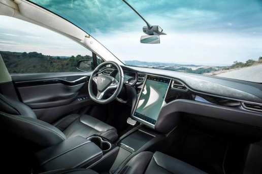 tesla-x interior