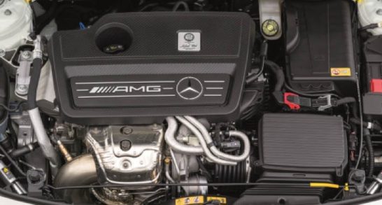 Mercedes-AMG CLA 45 engine