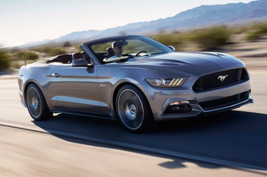 The all-new 2015 Ford Mustang Convertible