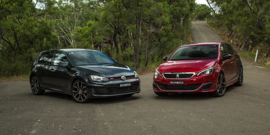 Volkswagen Golf GTI Performance vs Peugeot 308 GTi 270