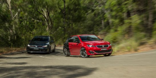 VW Golf GTI Performance vs Peugeot 308 GTi 270