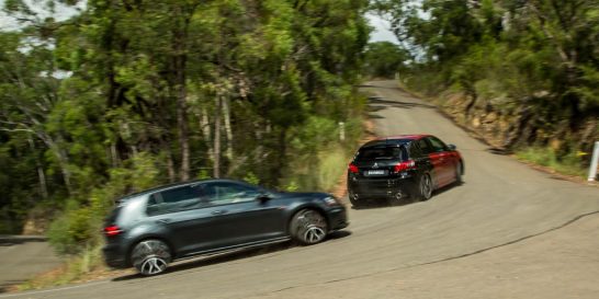 VW Golf GTI Performance vs Peugeot 308 GTi 270