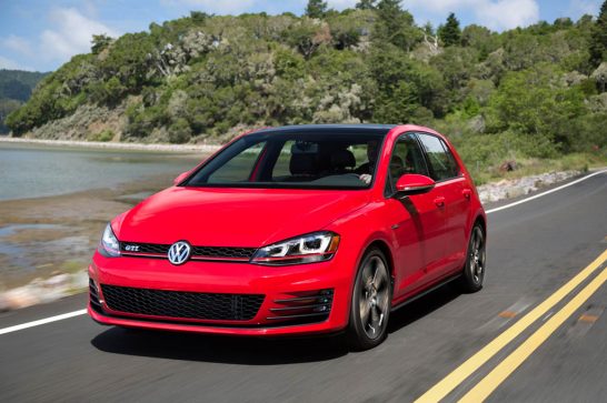 2016-Volkswagen-Golf-GTI-front-three-quarter-in-motion
