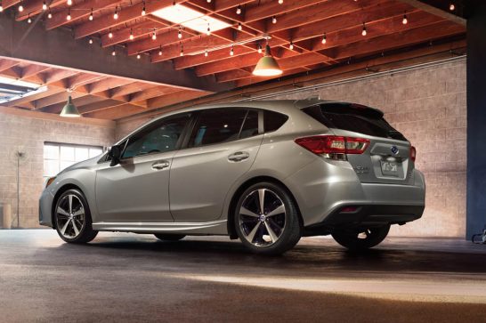 2017-Subaru-Impreza-Sport-20i-5-door-rear-three-quarter