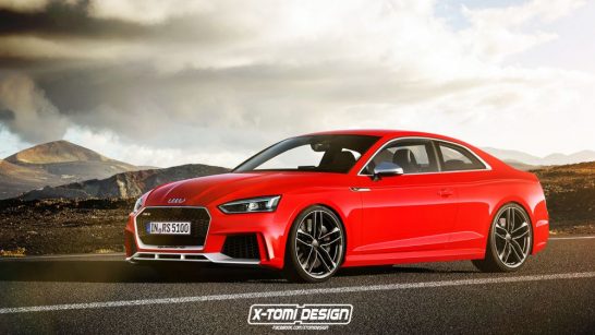 Audi RS5 coupe rendering