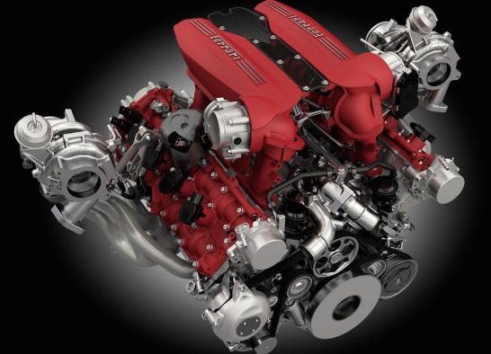 Ferrari 488 GTB Engine