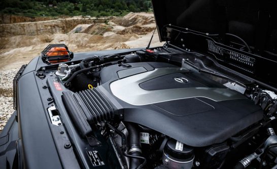 Mercedes-Benz G350d G Professional (Euro-spec) turbocharged 3.0-liter V-6 diesel engine