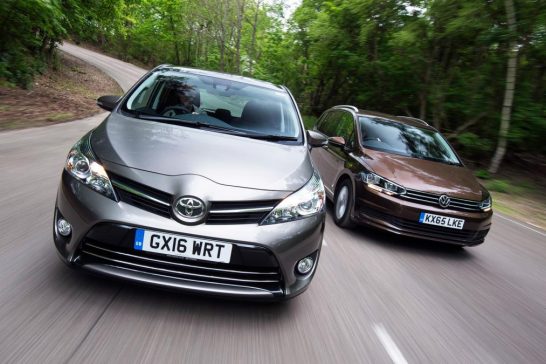 Toyota Verso vs Volkswagen Touran