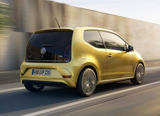 Facelifted Volkswagen Up!