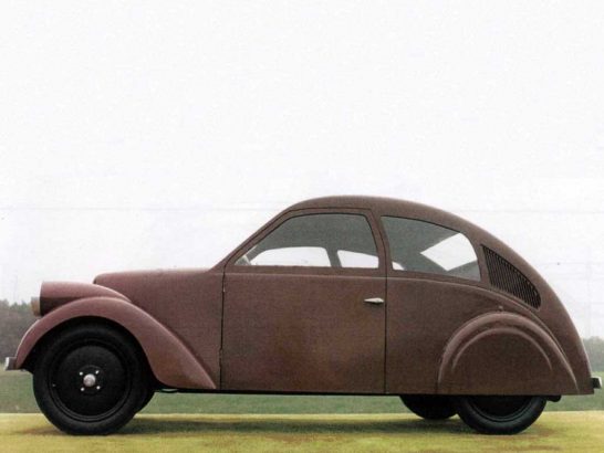 Zundapp Type 12 یکی از اولین خودروهای موتورعقب دنیا